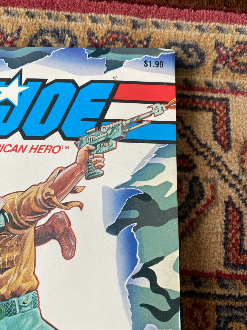 Vintage G.I. Joe A Real American Hero Coloring Book - photo 2