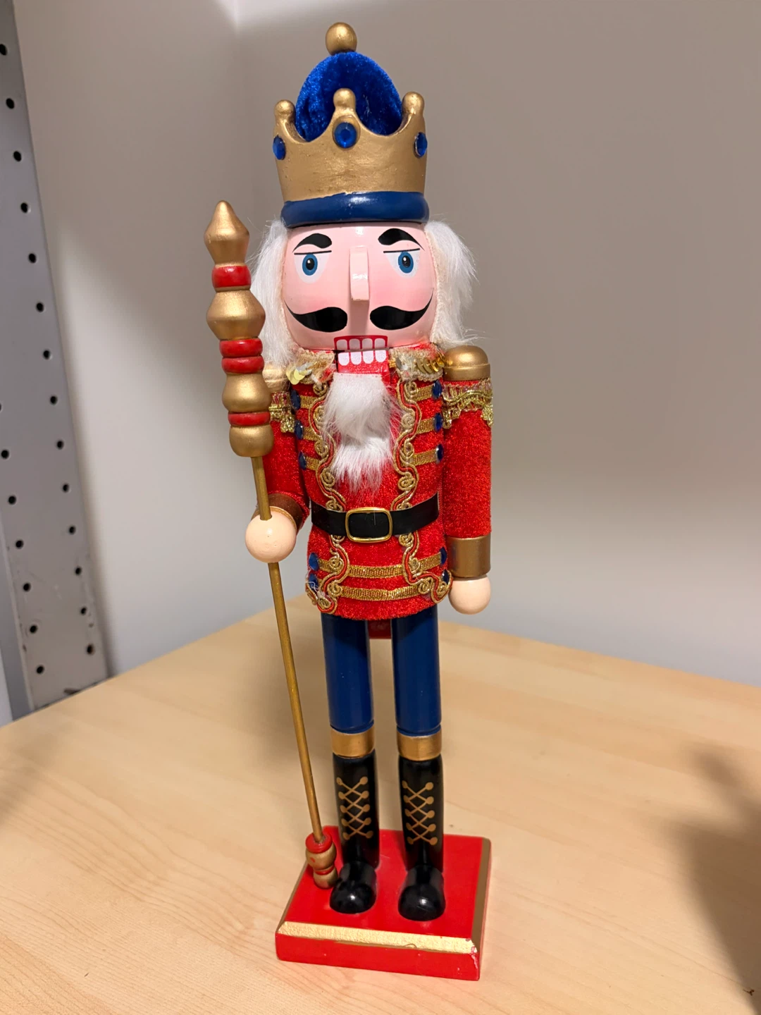 Decorative King Nutcracker Figure