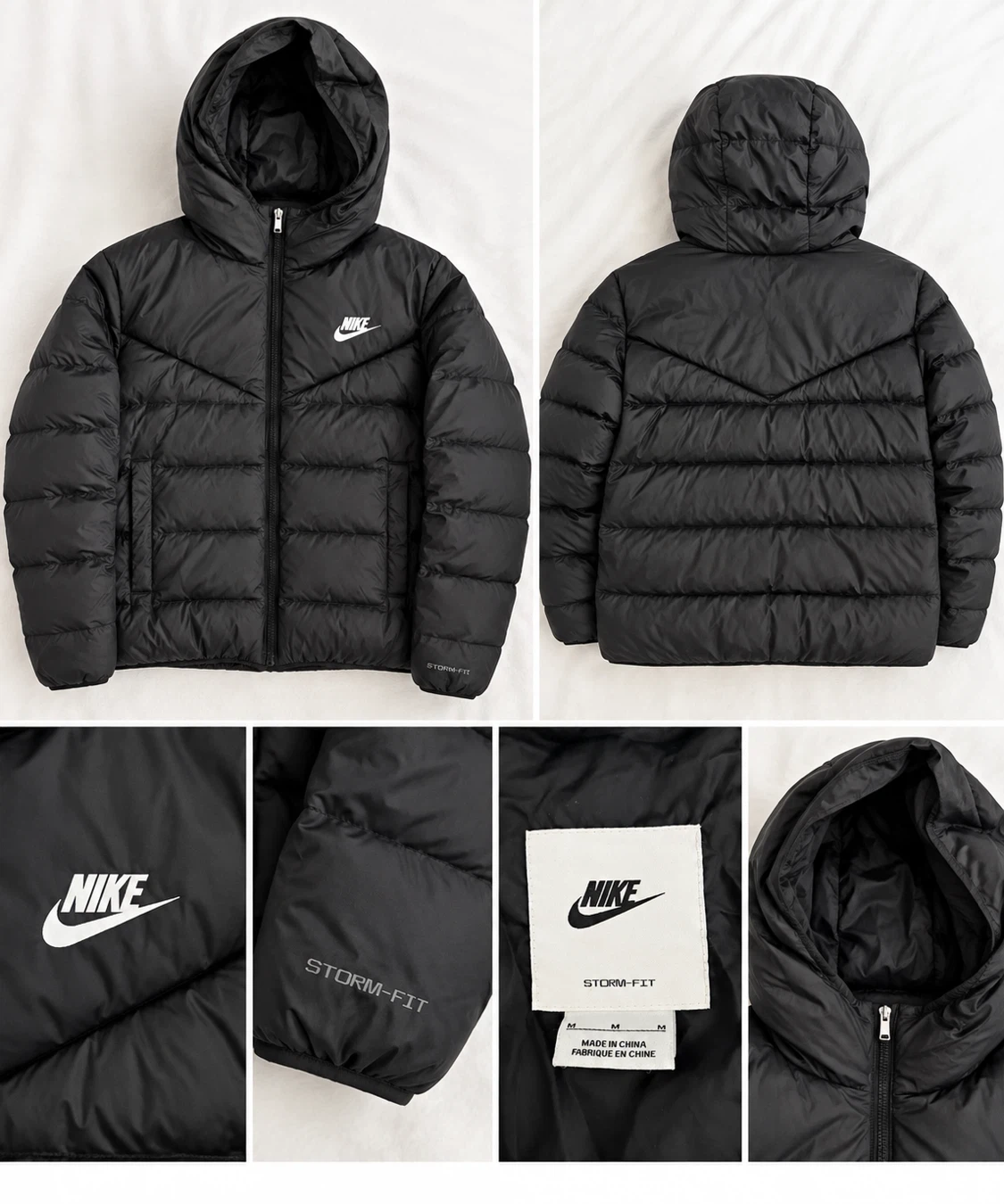 Nike Storm-FIT Puffer Jacket Black