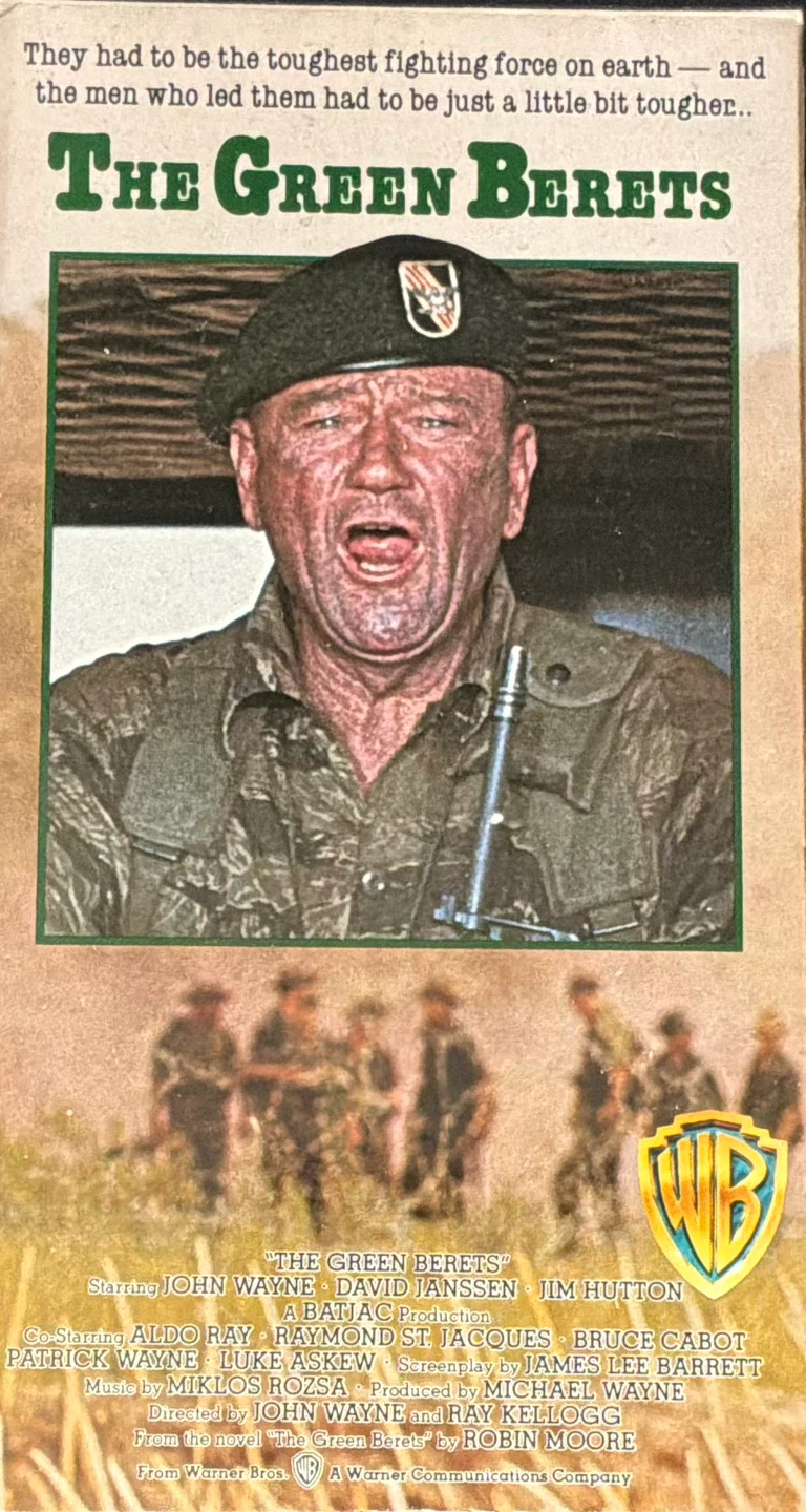 The Green Berets VHS Tape