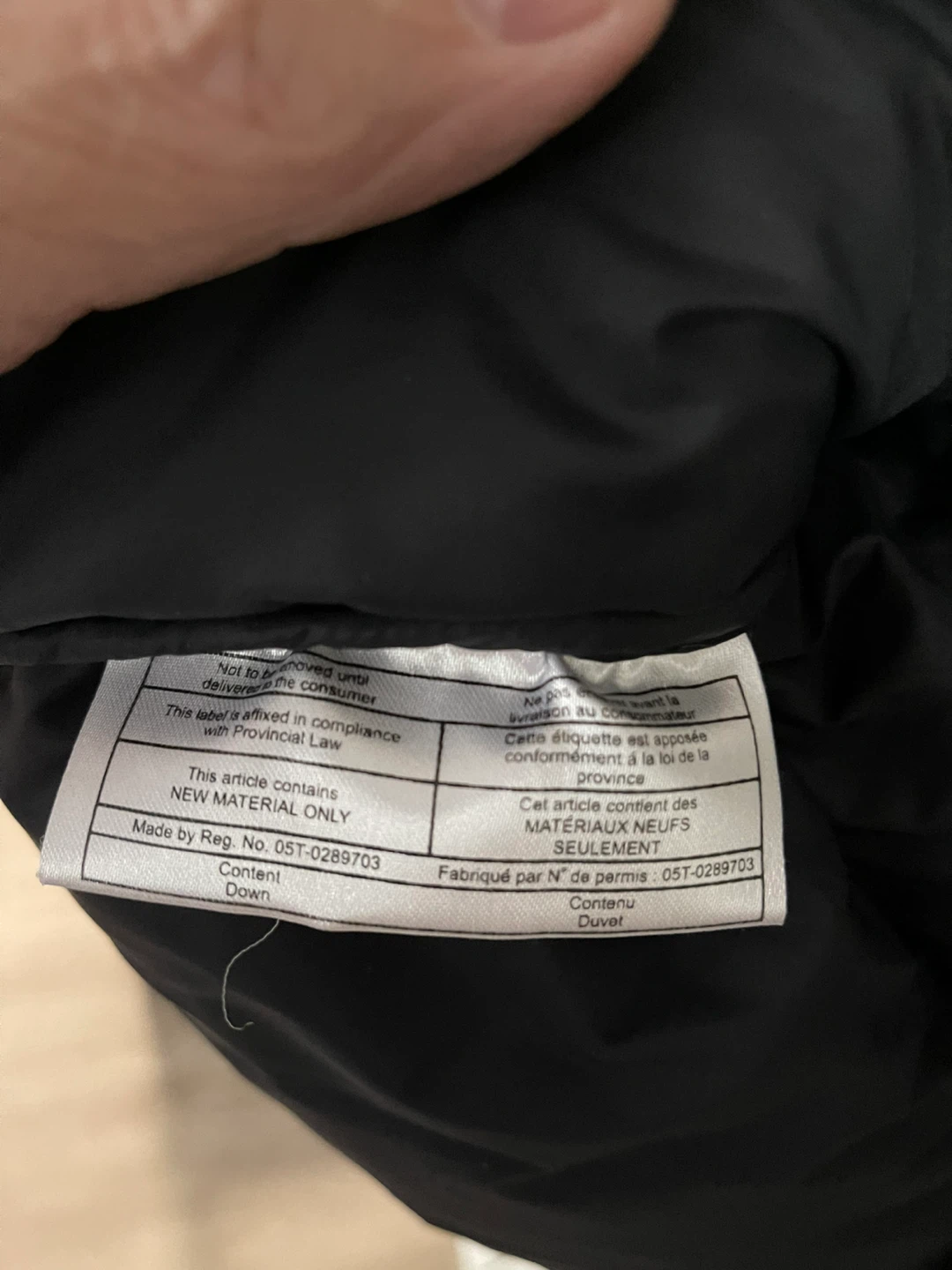 The North Face Nuptse Black Down Puffer Jacket - Large - photo 2
