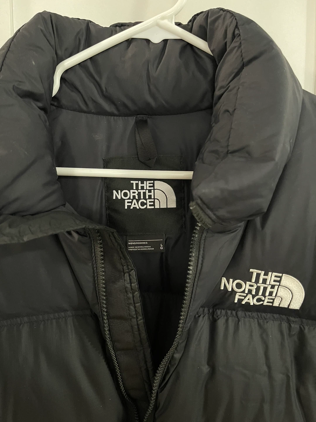 The North Face Nuptse Black Down Puffer Jacket - Large - photo 3
