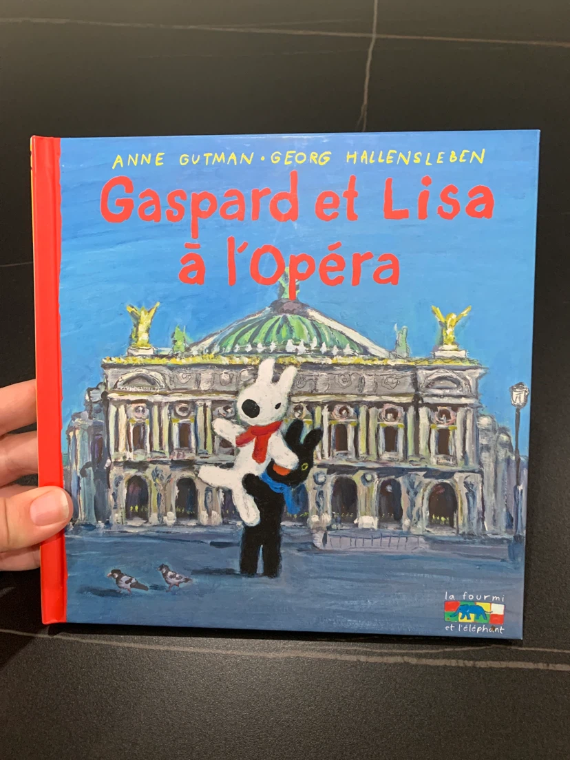 Gaspard et Lisa à l'Opéra children's book