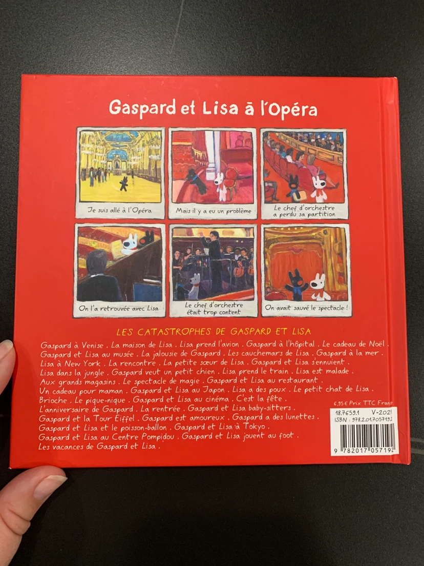 Gaspard et Lisa à l'Opéra children's book - photo 3