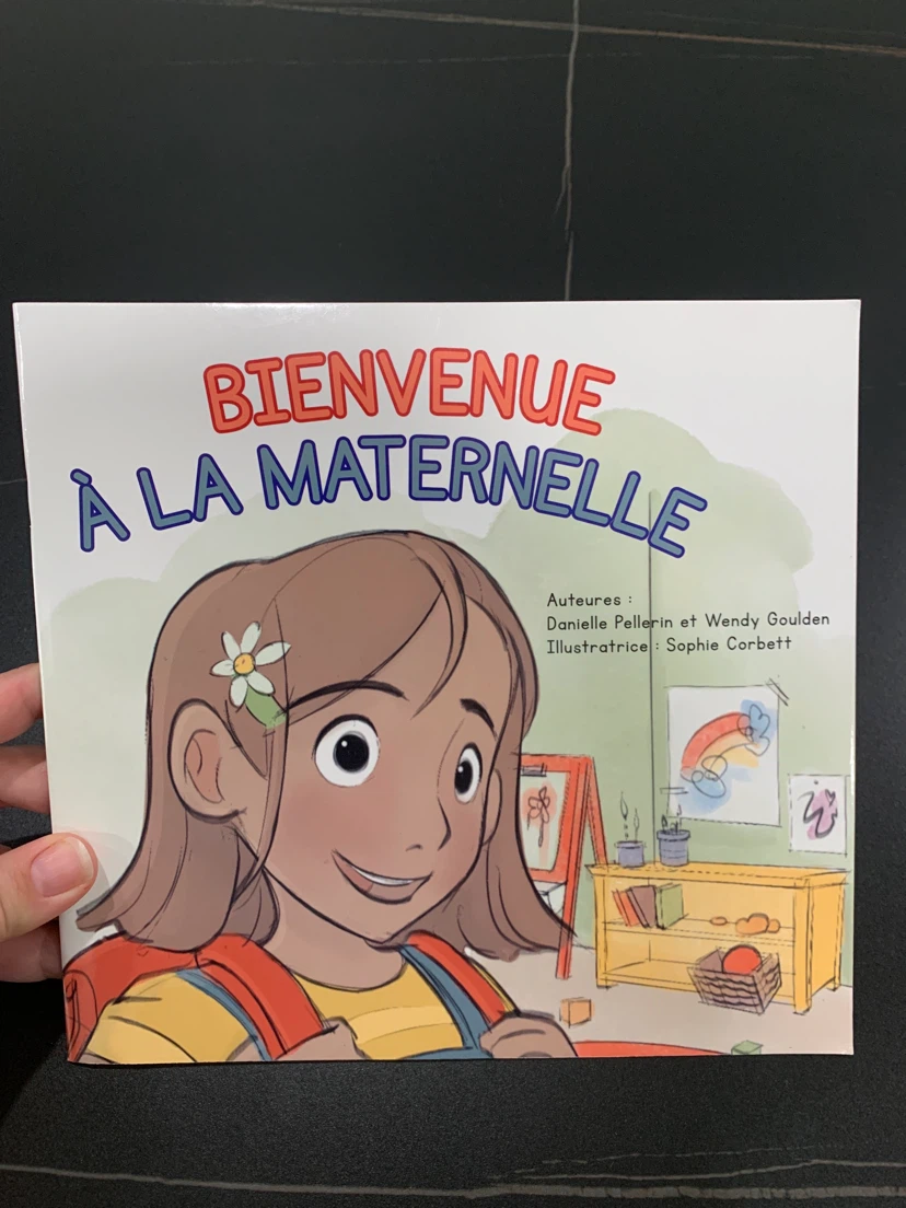 Bienvenue à la maternelle Children's Book