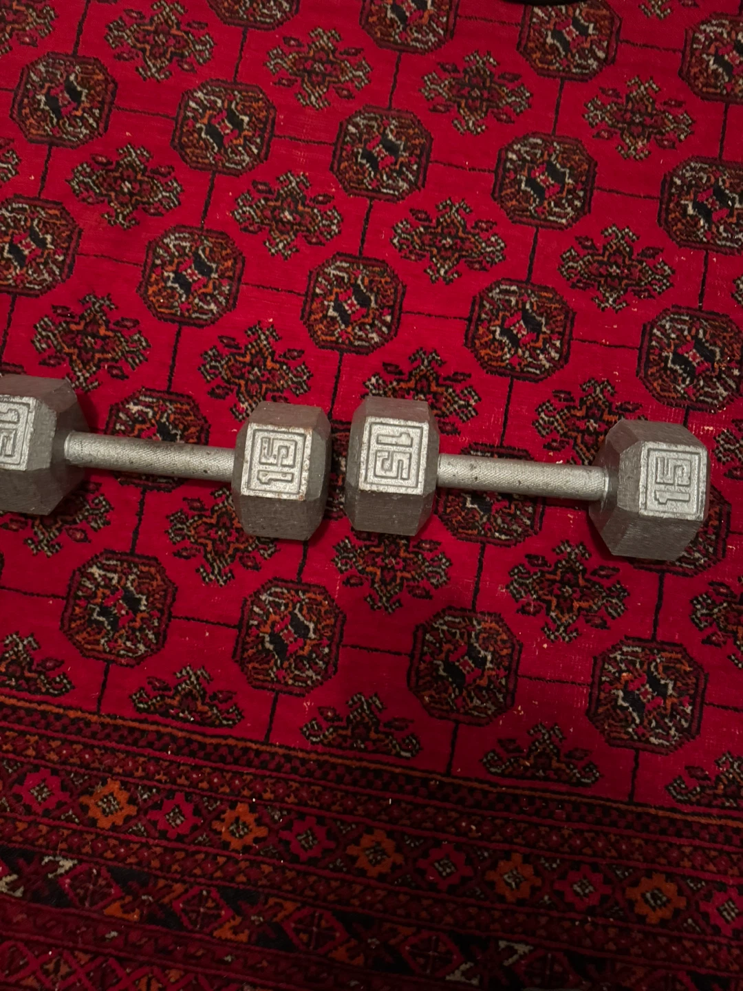 Home gym weights, dumbells, plates and cur bars - photo 3