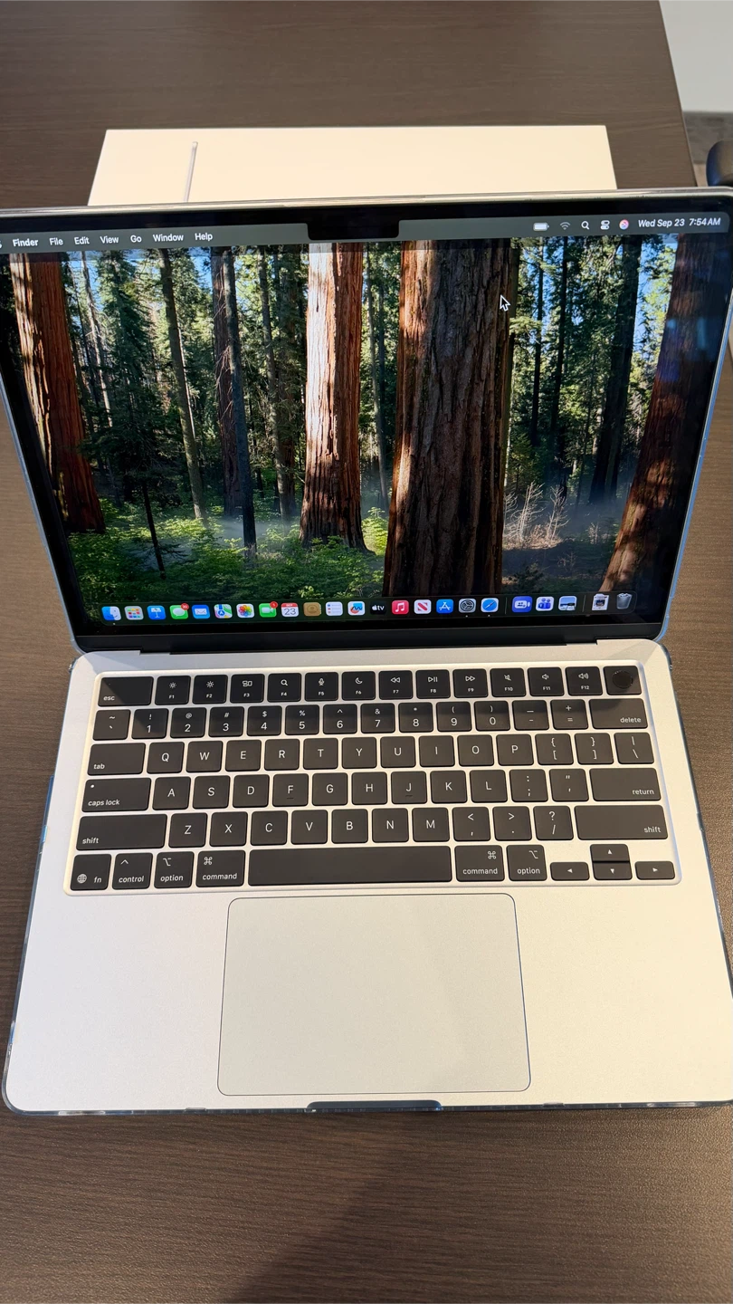Sky Blue MacBook Air - photo 4