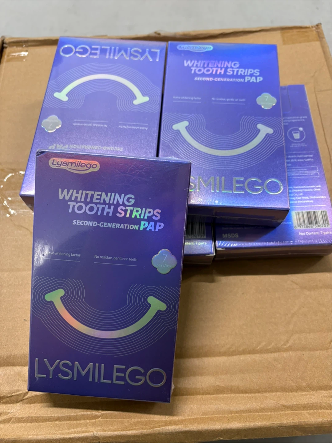 Lysmilego Second-Generation PAP Whitening  Tooth Strips