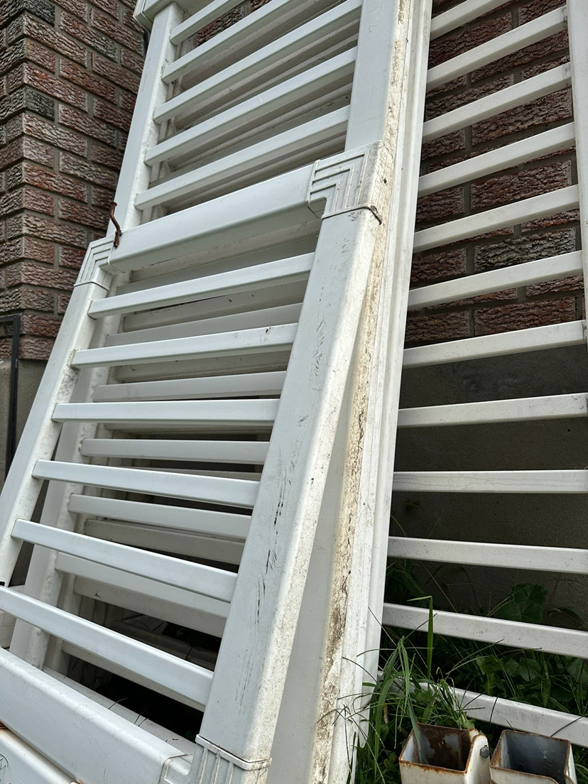 White Fence Panels + Gate – Approx. 40 ft (CAN DELIVER) - photo 5