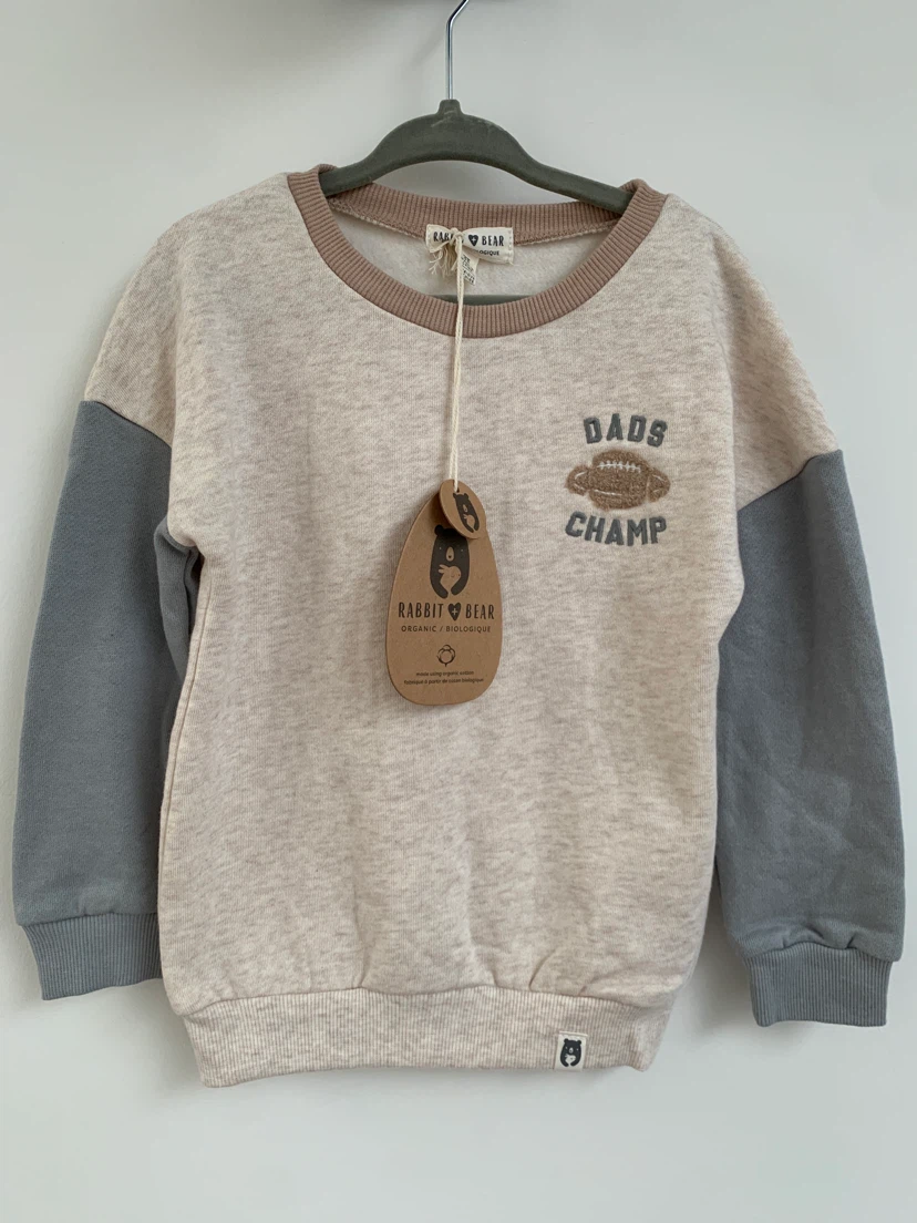 Rabbit & Bear Organic Dads Champ Sweatshirt