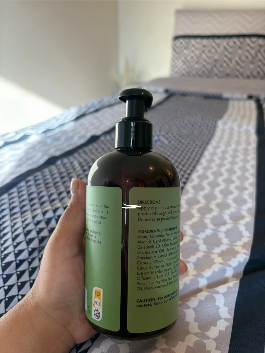 Mielle Rosemary Mint Strengthening Leave-In Conditioner - photo 2