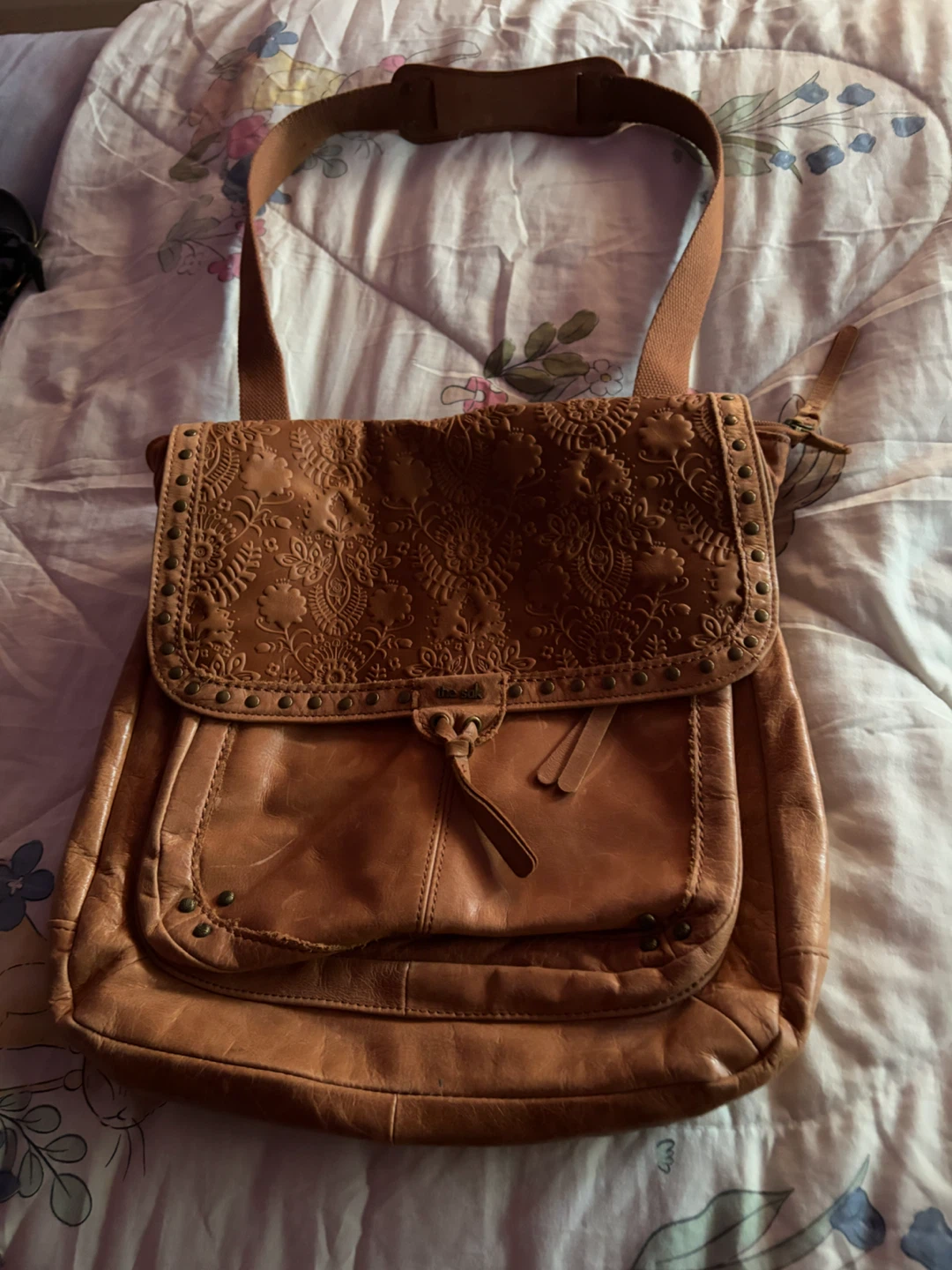 The Sak Convertible Leather Bag