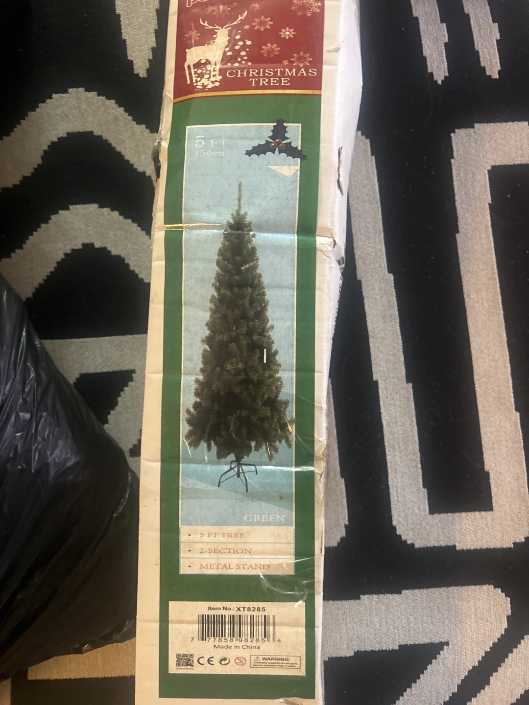 5ft Green Artificial Christmas Tree