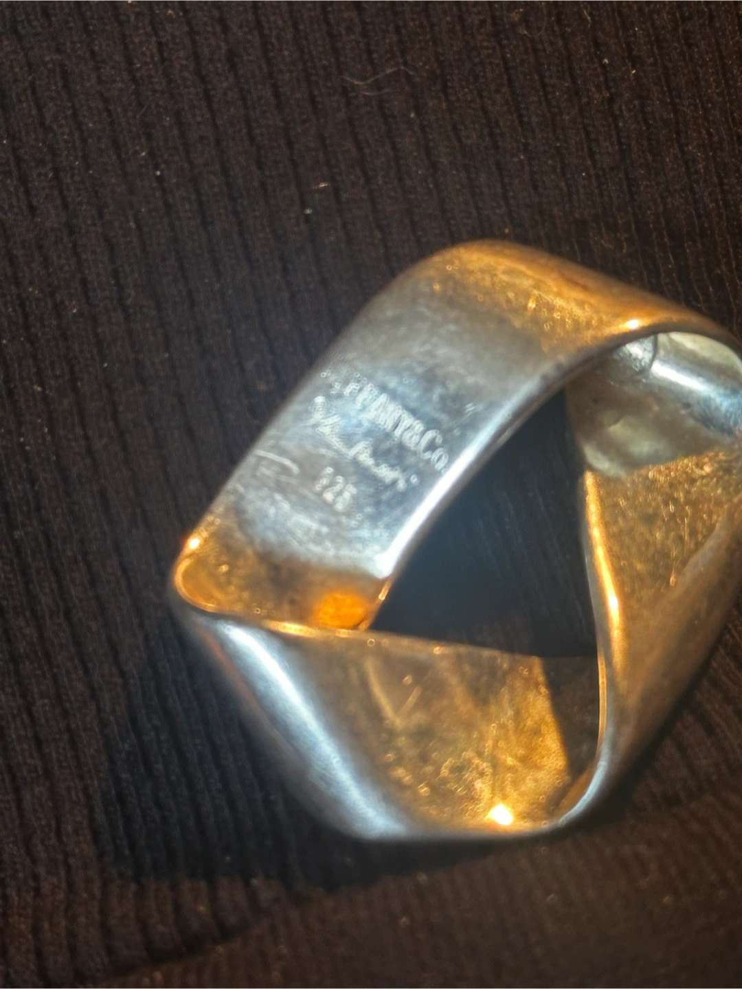 Tiffany & Co Elsa Peretti Ribbon Twist Pendant - photo 5