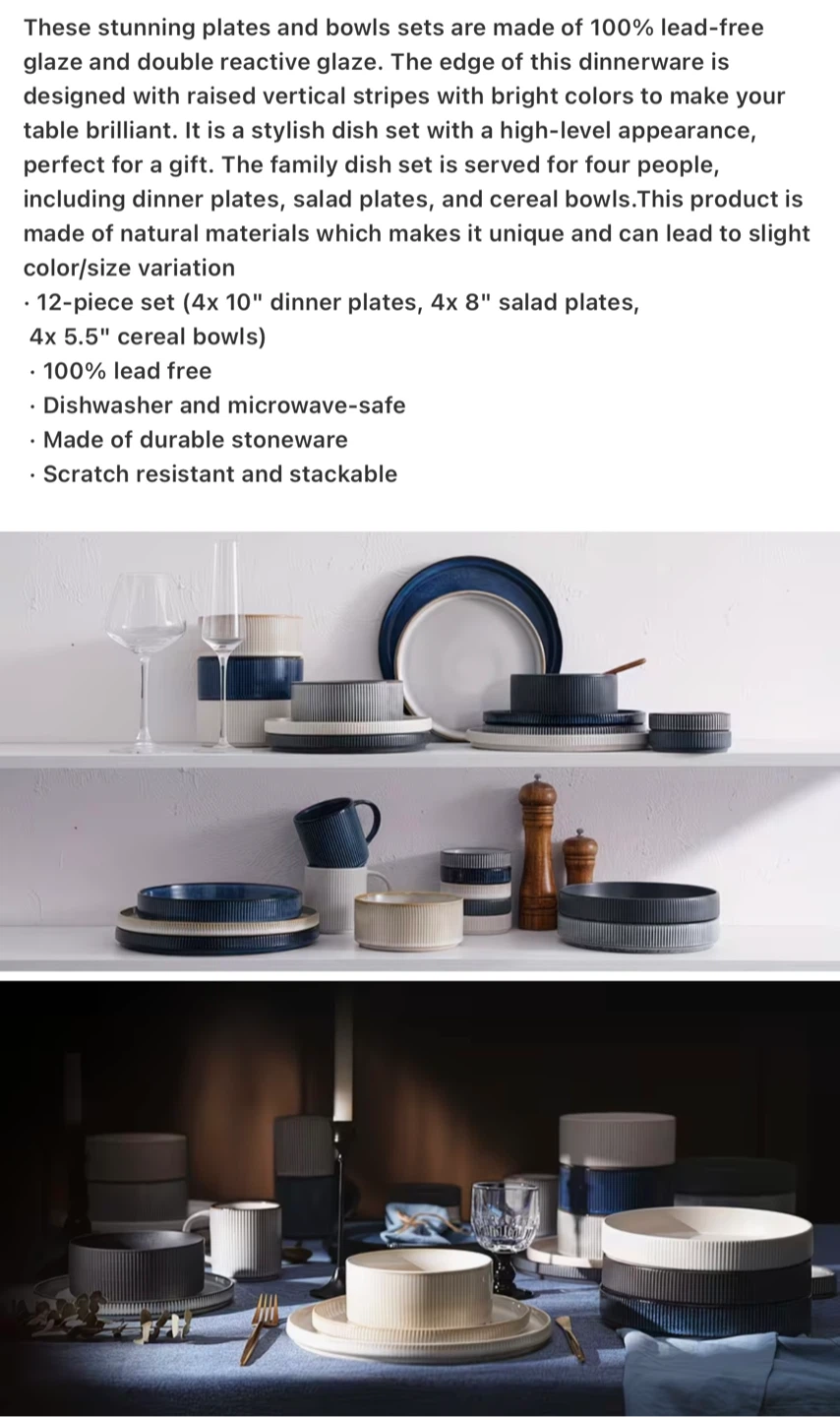 12-Piece Dinnerware Set - photo 5