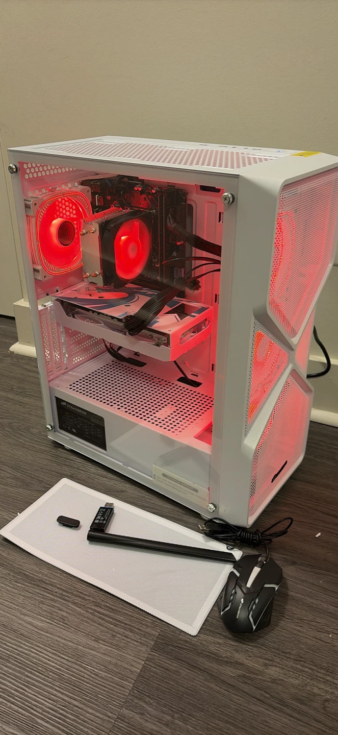 Custom Gaming PC Intel Core i7-4770 AMD Radeon RX 7600