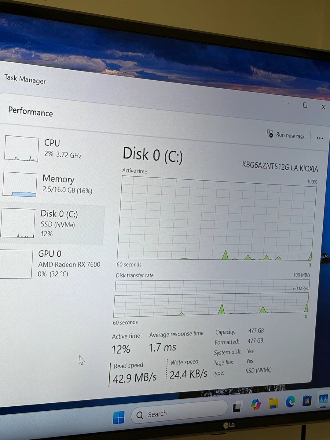Custom Gaming PC Intel Core i7-4770 AMD Radeon RX 7600 - photo 5
