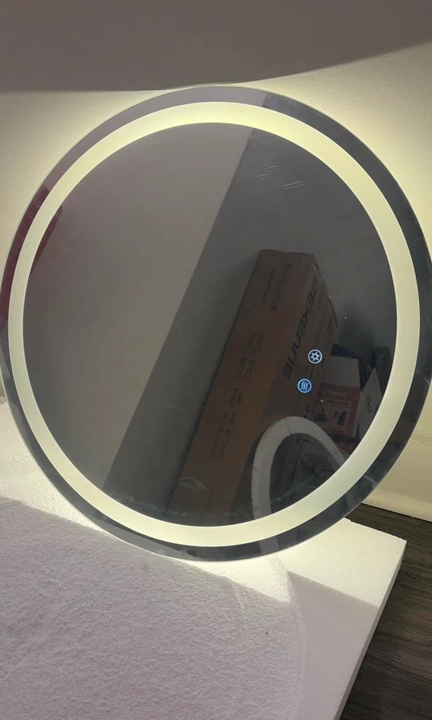 Bexenne Round LED Bathroom Mirror - photo 2