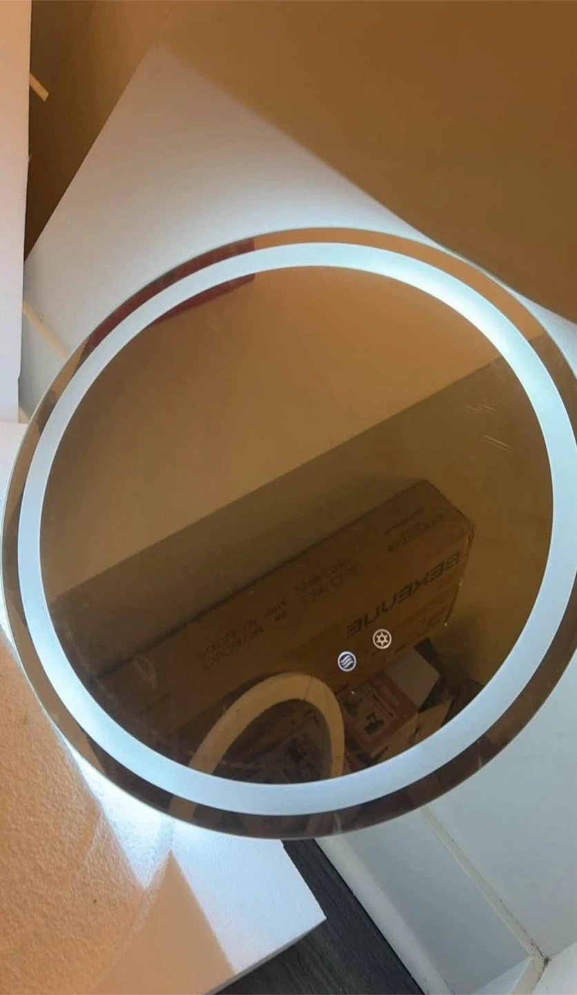Bexenne Round LED Bathroom Mirror - photo 3