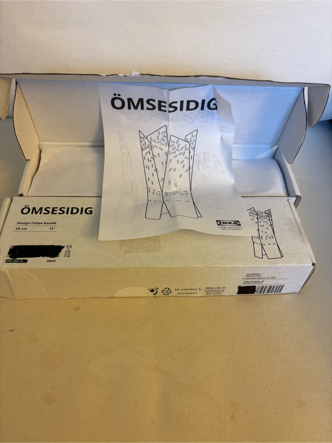 Set of 2 IKEA ÖMSESIDIG Candle Holders. Brand new. - photo 2