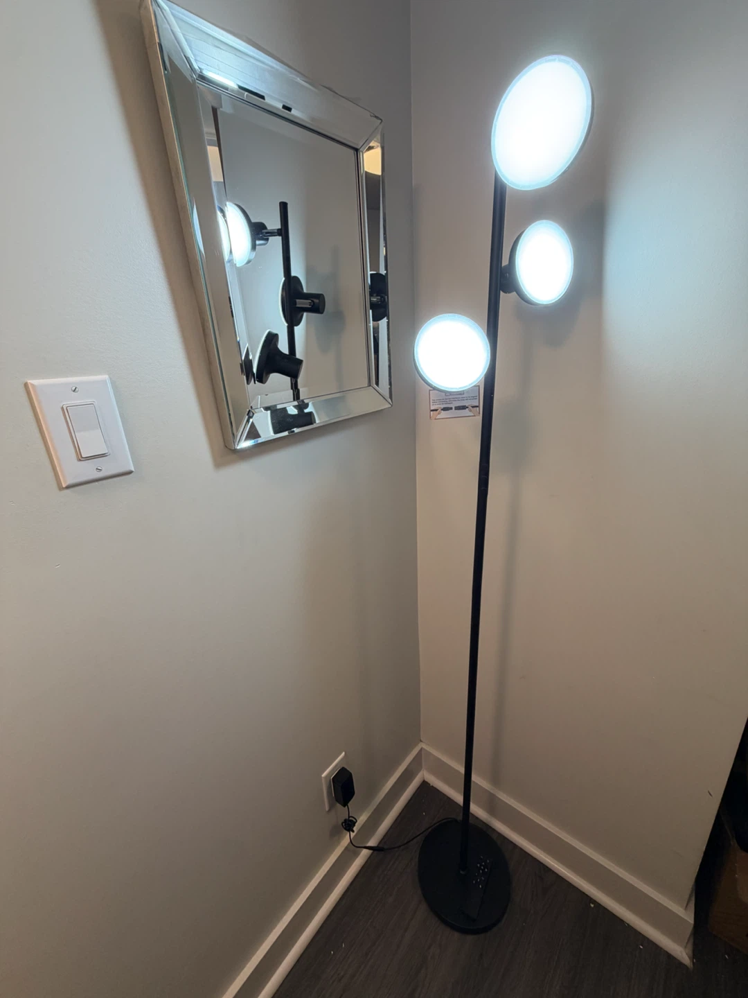 JUNNAI LED Tree Floor Lamp
