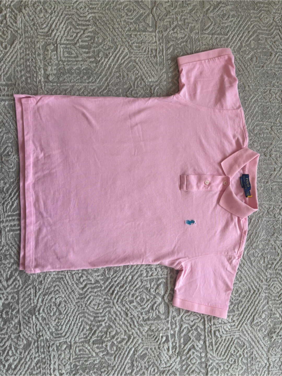 Polo Ralph Lauren Pink Polo Shirt Size M