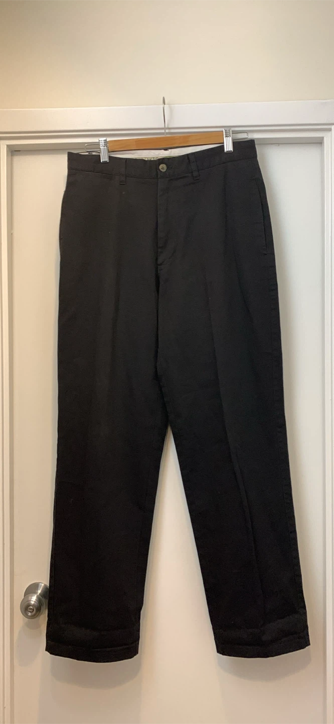 R&R Khakis black pants, size 32