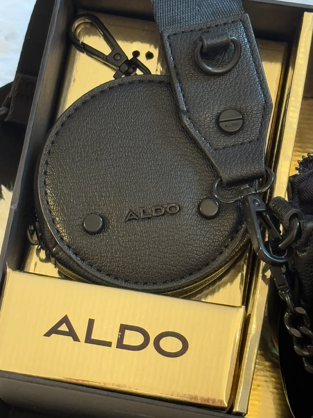 ALDO Black Crossbody Bag with Coin Pouch - photo 3