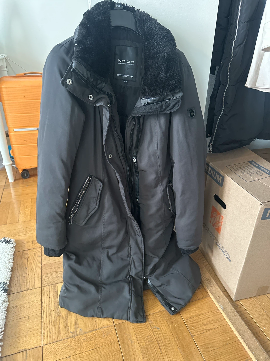 NOIZE Cruelty-Free Winter Parka, XS