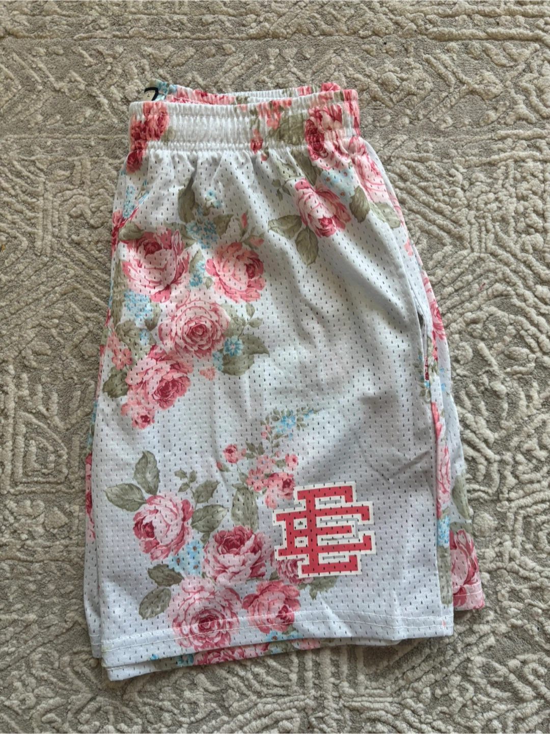 Eric Emanuel Floral Mesh Shorts - photo 4
