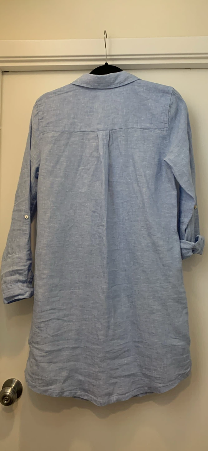 C&C California Light Blue Shirt Dress - photo 2