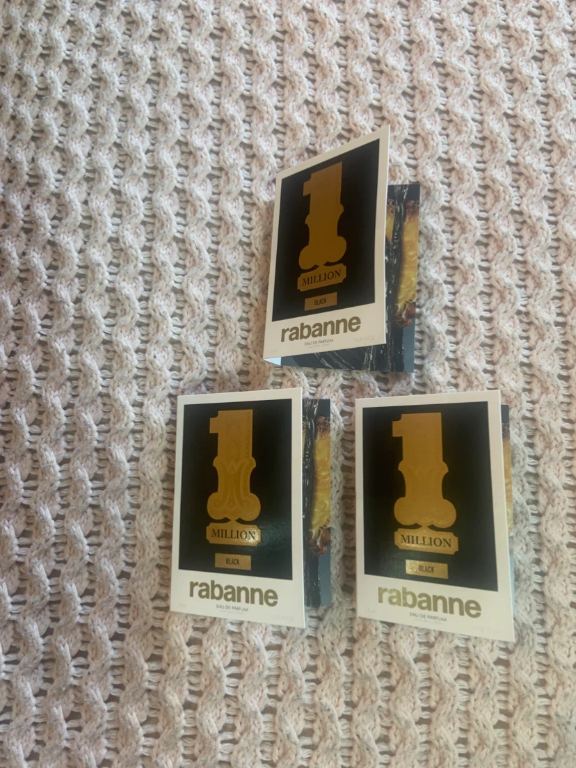 3 Rabanne 1 Million Black Eau de Parfum Samples