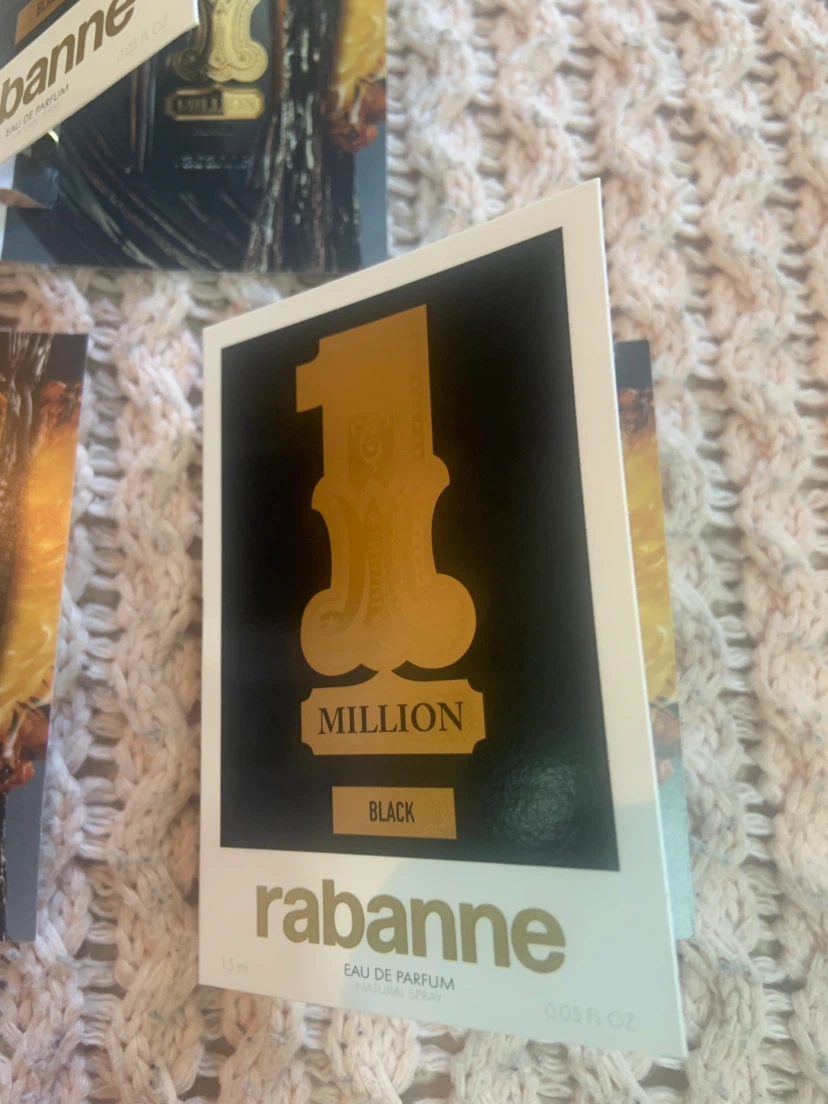 3 Rabanne 1 Million Black Eau de Parfum Samples - photo 2