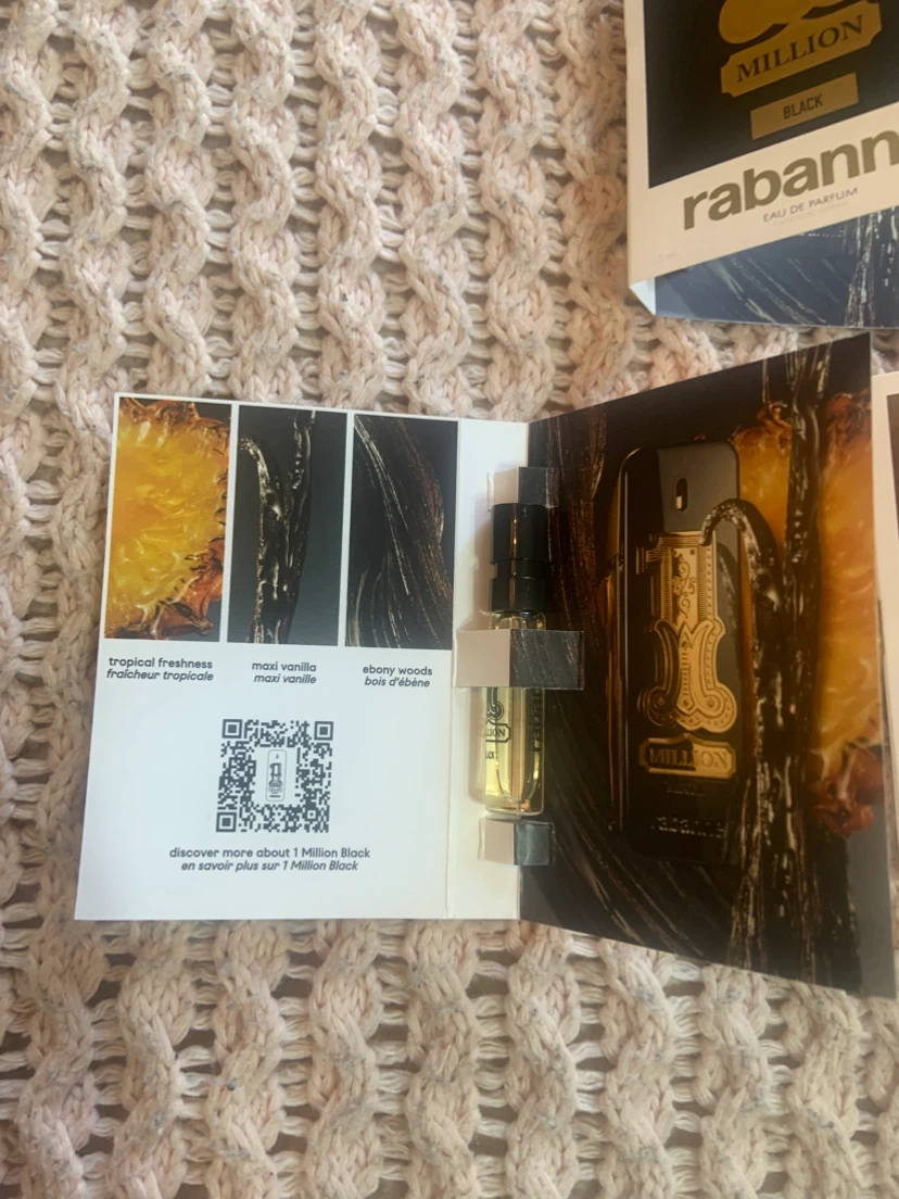 3 Rabanne 1 Million Black Eau de Parfum Samples - photo 3