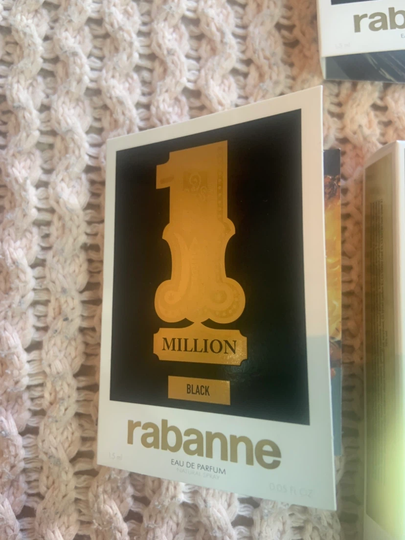3 Rabanne 1 Million Black Eau de Parfum Samples - photo 4