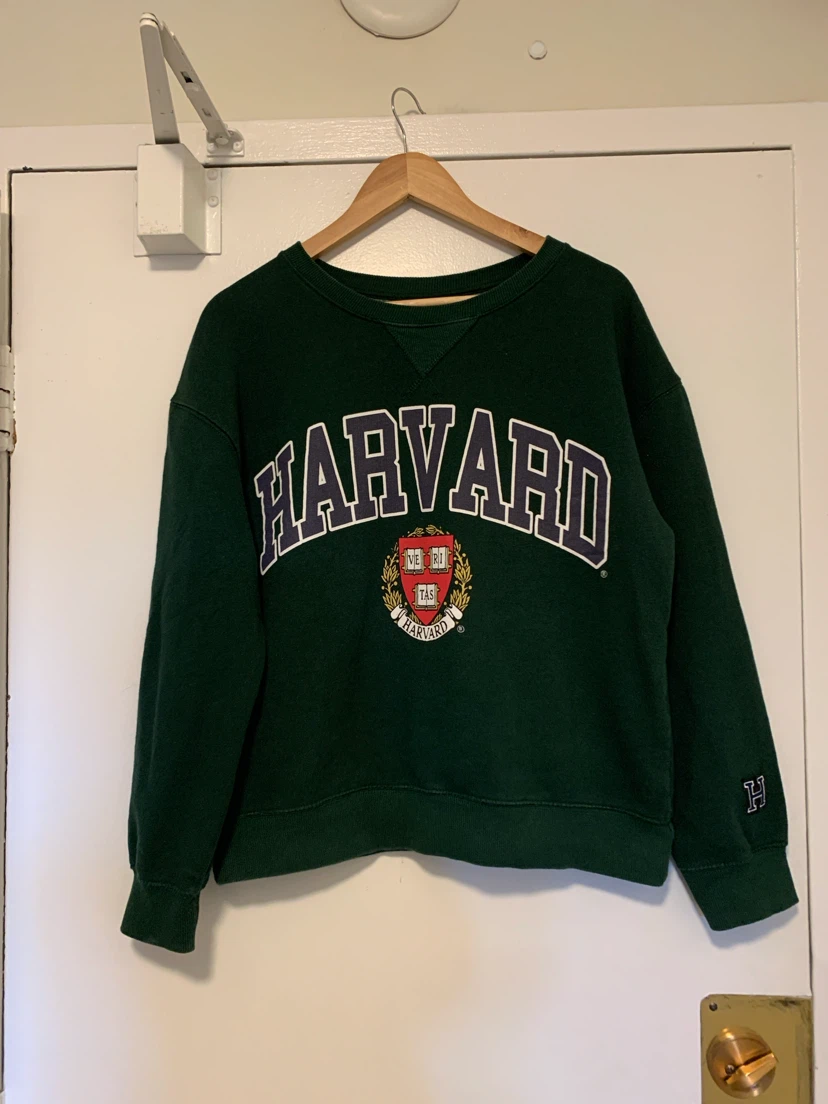 Harvard University Crewneck Sweatshirt Green