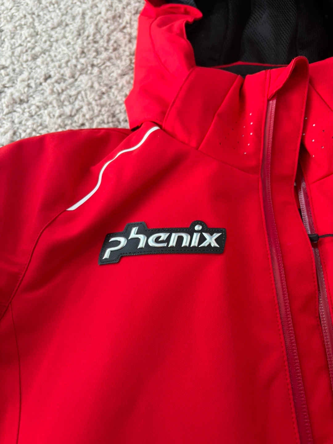 Phenix Red Hooded Ski Jacket - photo 3