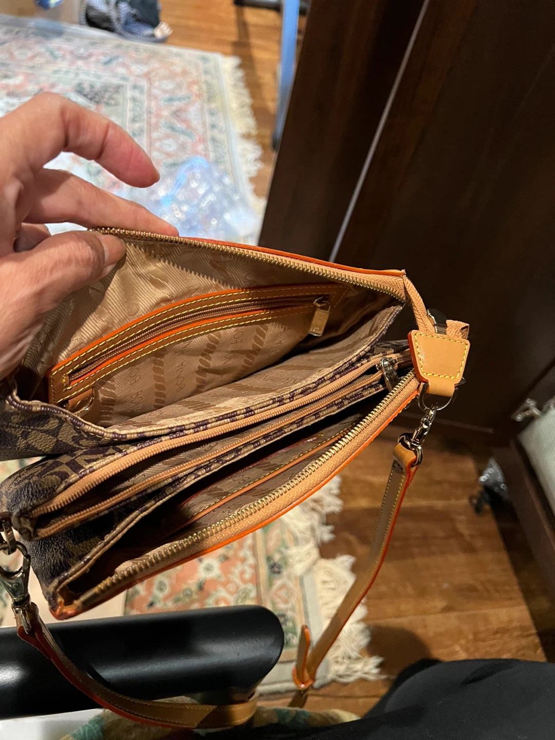 Bonia Monogram Crossbody Bag - photo 3