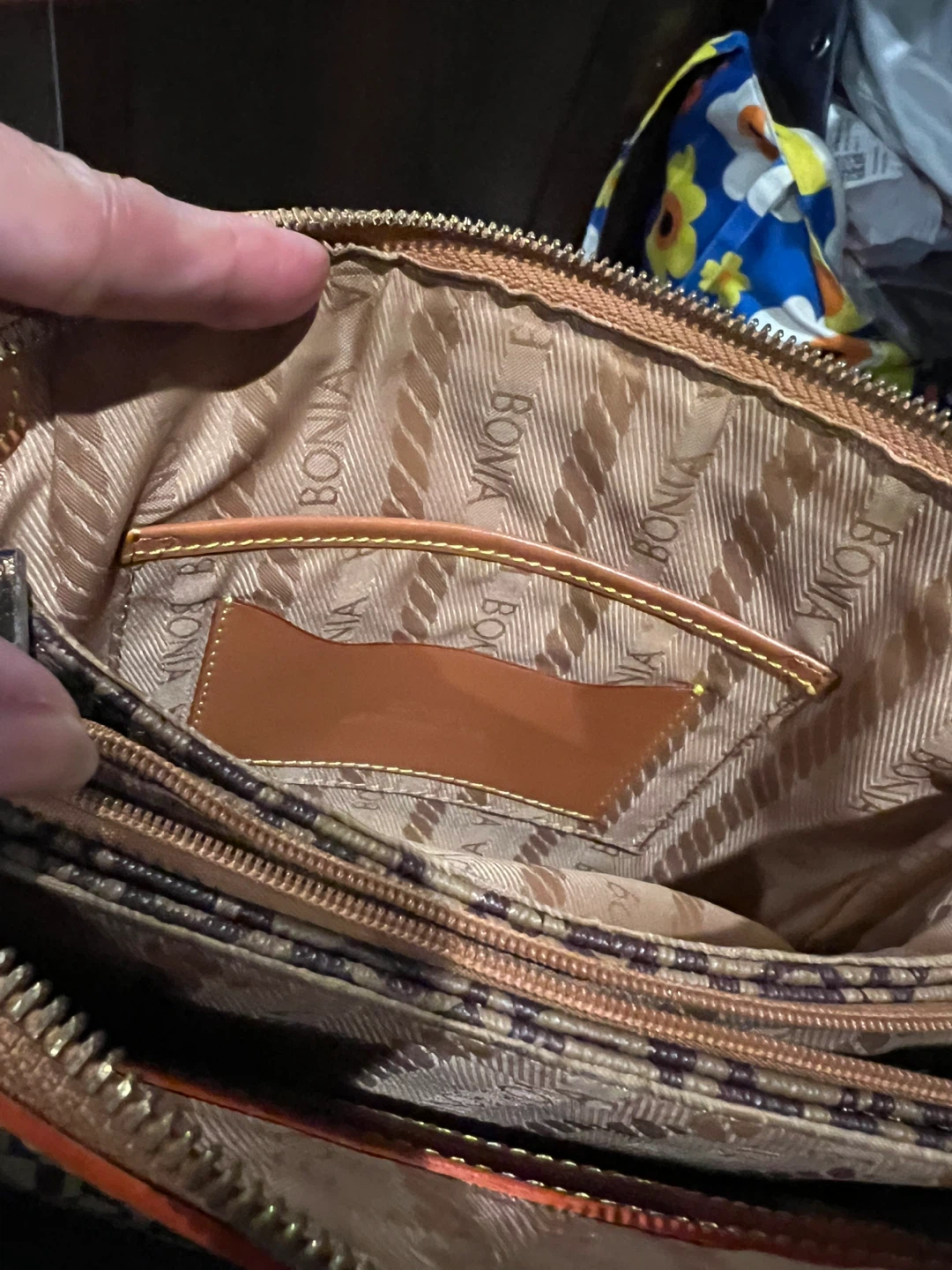 Bonia Monogram Crossbody Bag - photo 4