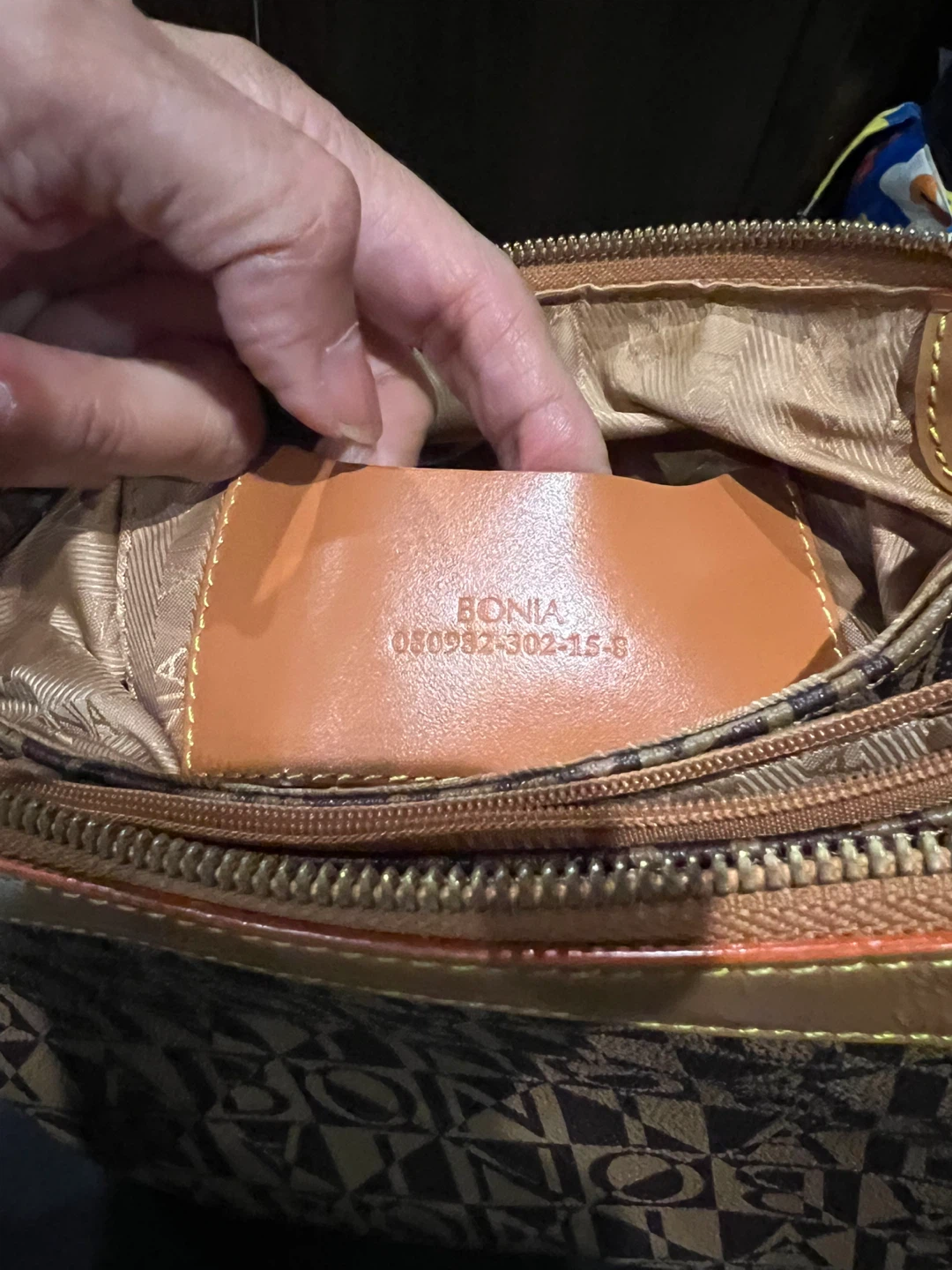 Bonia Monogram Crossbody Bag - photo 5