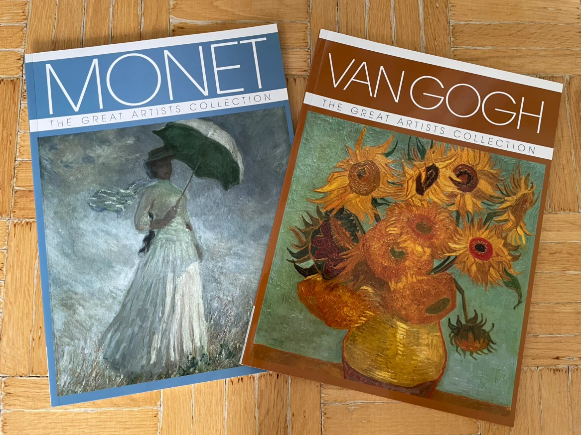 Monet & Van Gogh The Great Artists Collection Books