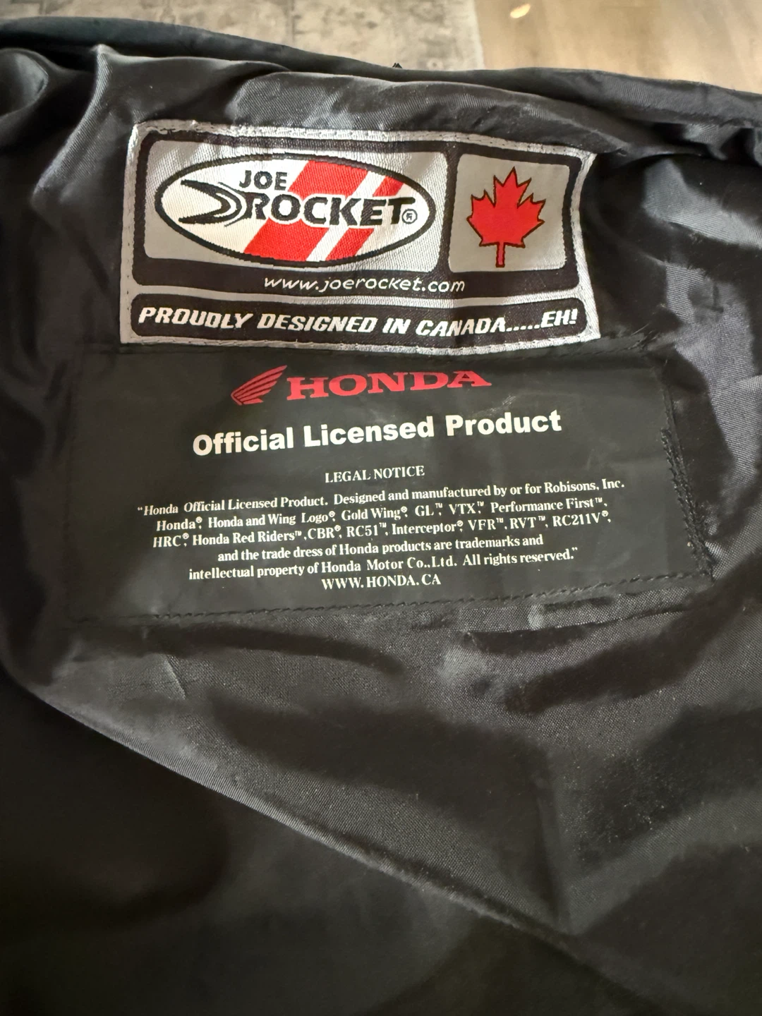 Joe Rocket Honda Motorcycle Jacket - photo 3