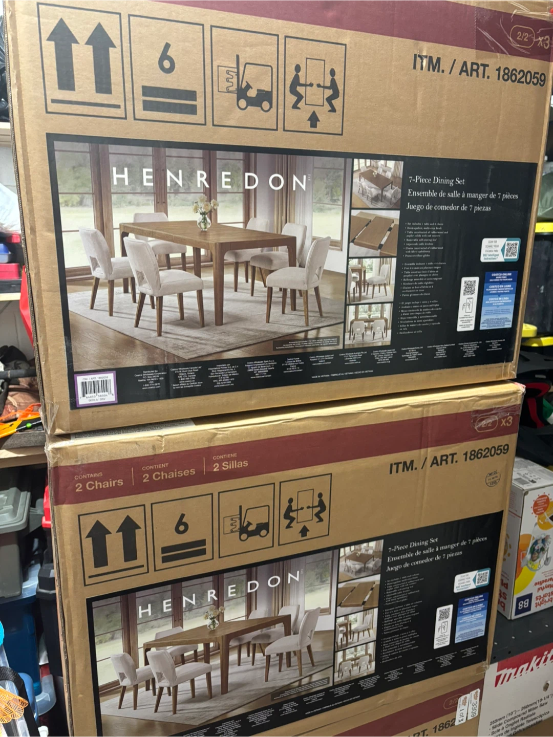 6 piece dining chairs - photo 2