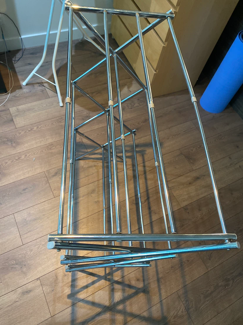 Collapsible Metal Clothes Drying Rack