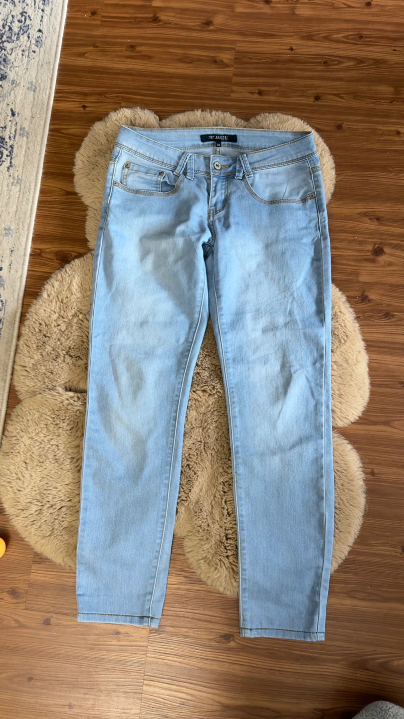 Top Secret Women’s Low-Rise Jeans, Size 6 (EU 38)