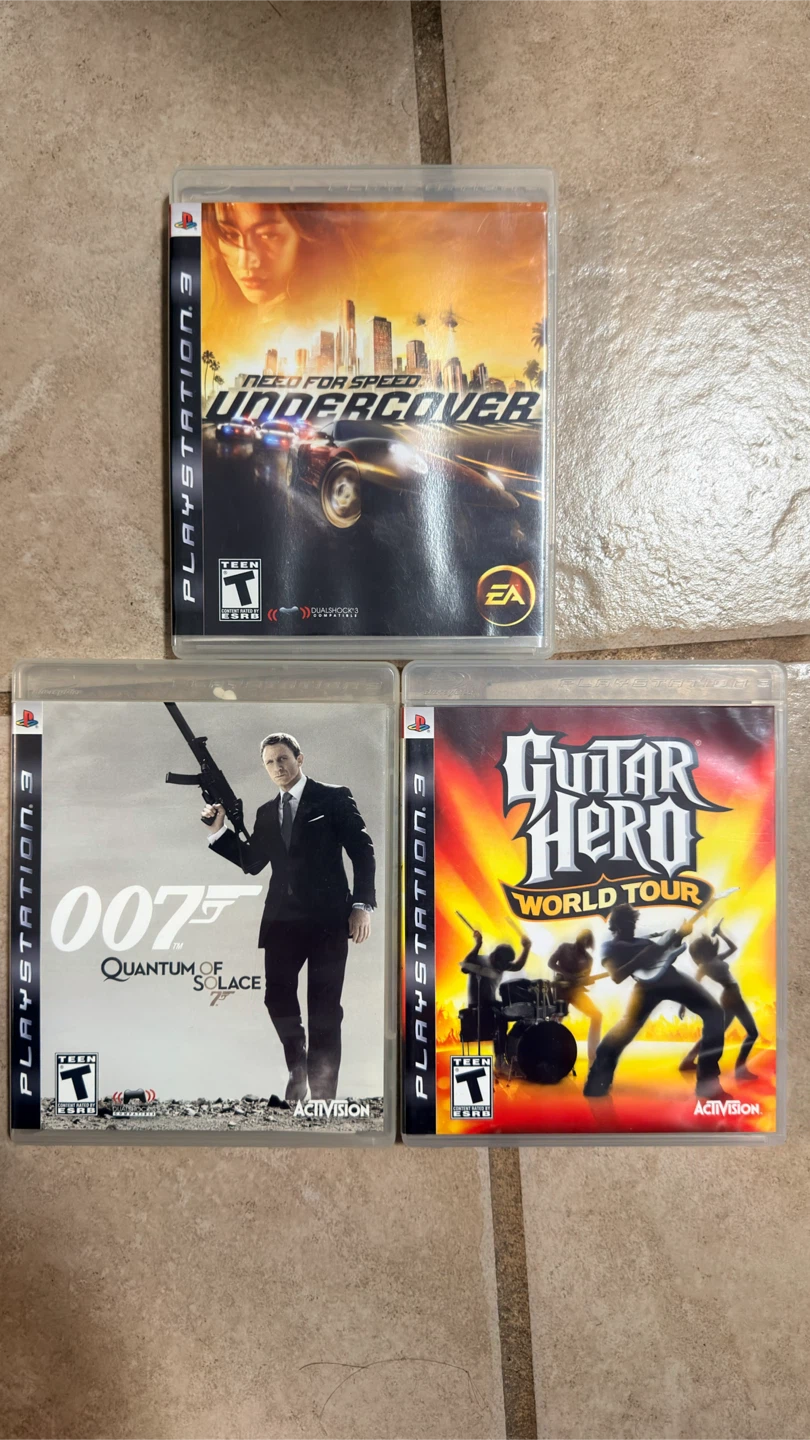 3 PlayStation 3 Games Bundle
