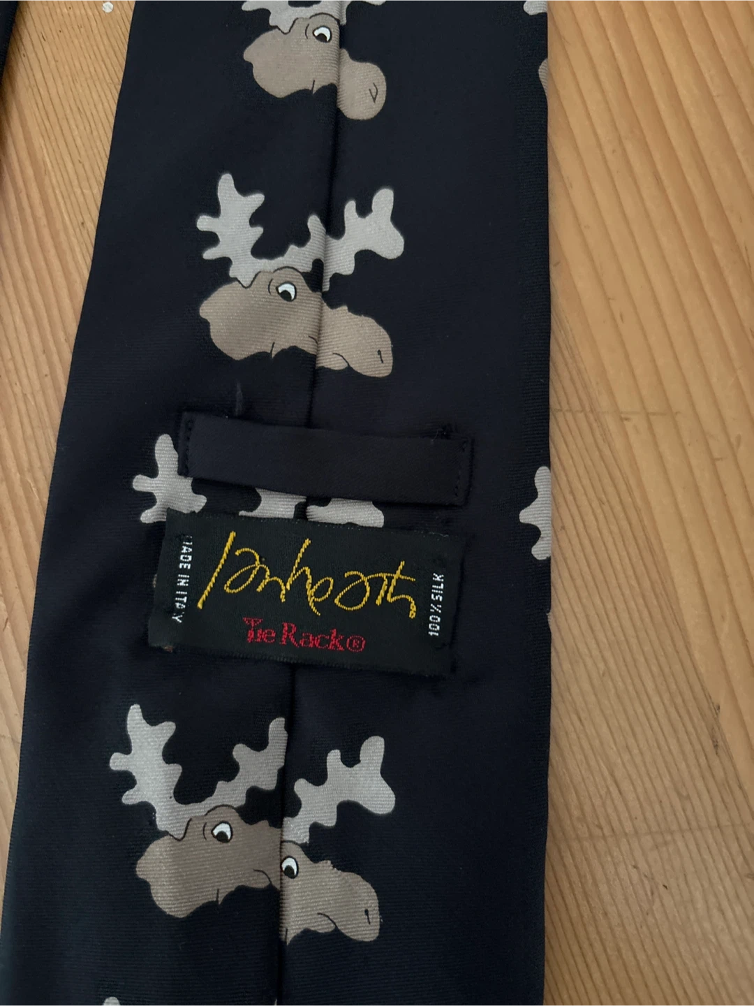 Lonheart Tie Rack Moose Silk Necktie - photo 2