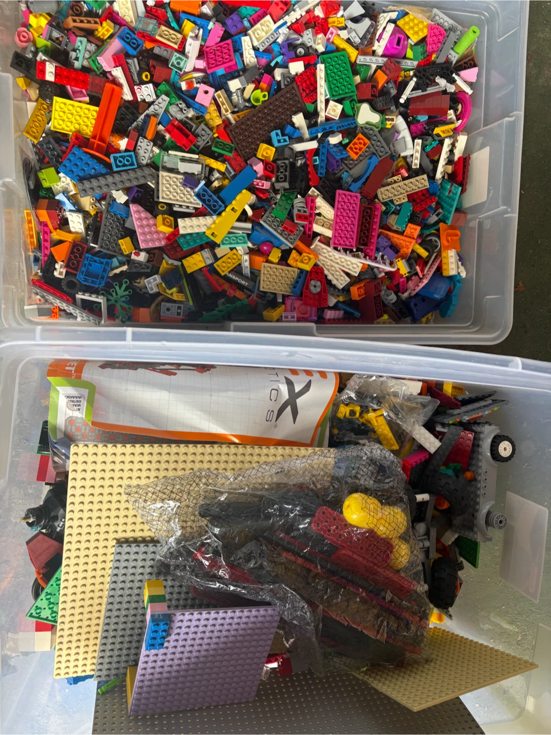 Large Assorted LEGO Building Brick Collection