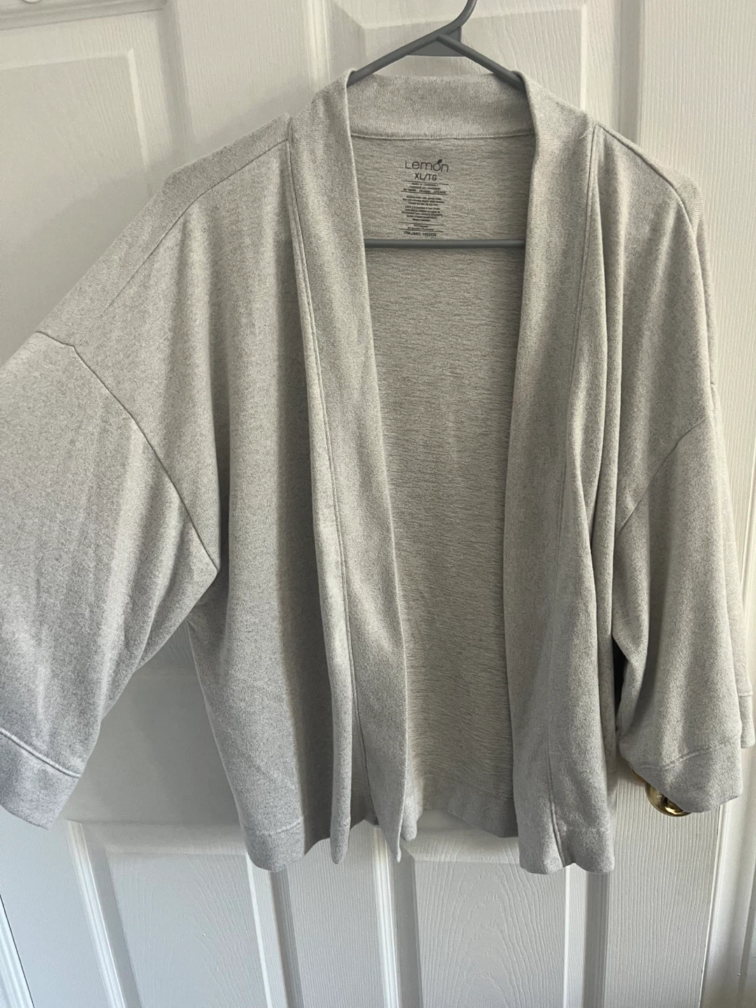 Light grey XL Cardigan