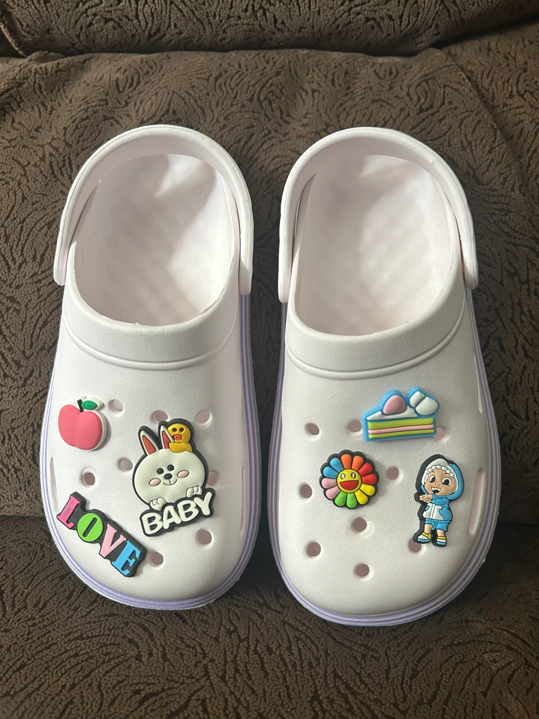 Brand New Girls Light Purple Clogs Size US 2 Big Kids